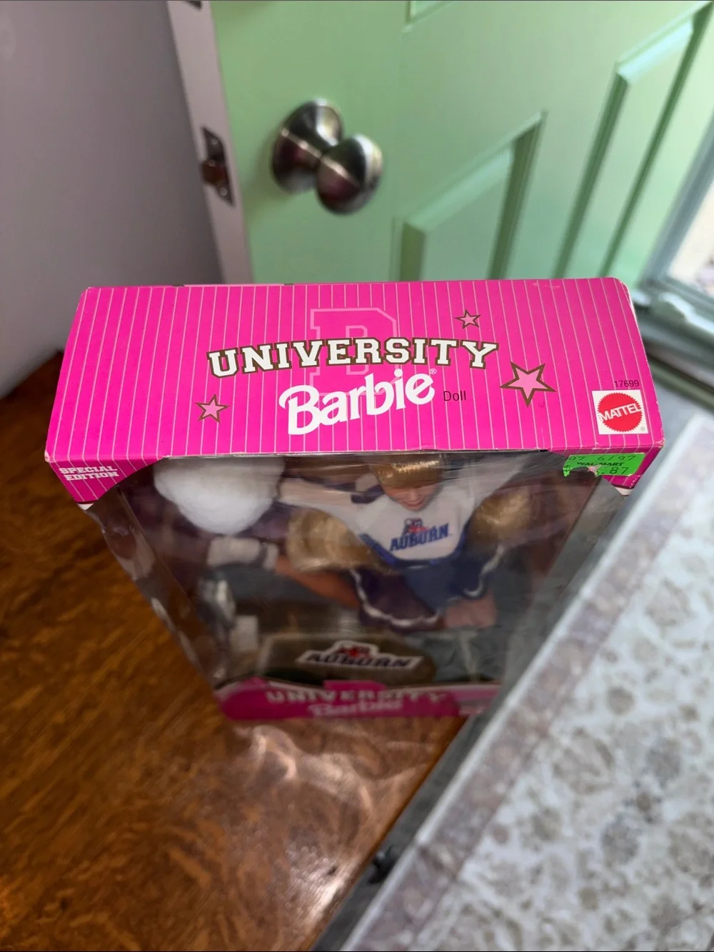 1996 Barbie Doll - Auburn Cheerleader